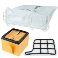 Sparset 18 Staubbeutel Filterset passend für Vorwerk Kobold VK 135 136 Filtertüten FP