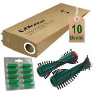 10 Staubsaugerbeutel Filtertüten Bürsten Duft geeignet für Vorwerk Kobold VK 120 121 122