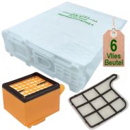 Staubsaugerbeutel + Filterset geeignet für Vorwerk Kobold VK 135 und VK 136
