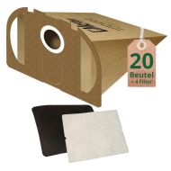 20 Staubsaugerbeutel Filtertüten geeignet für Vorwerk Tiger 250 251 und 252